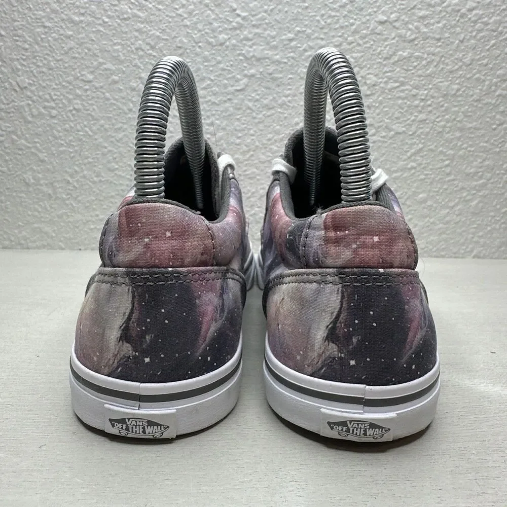 VANS Canvas Low Top Cosmic Galaxy Space Sneakers Women’s Size 6.5